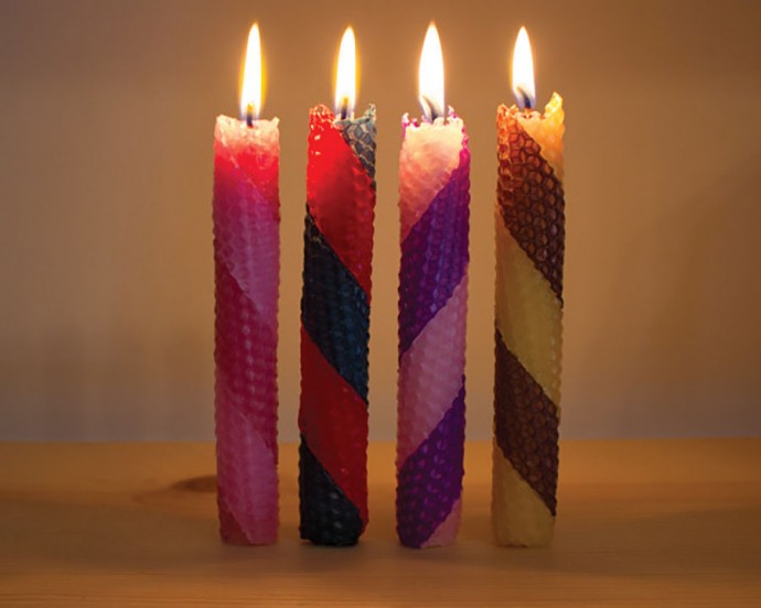 making-striped-rolled-beeswax-candles-bee-culture