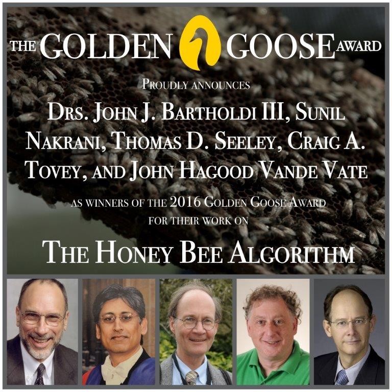 På forhånd Tilslutte Retouch CATCH THE BUZZ – Golden Goose Award Goes to Scientists Who Use Bees for Web  Hosting | Bee Culture