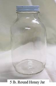 Ø 8 oz. (½ lb.) Classic Glass Bottle INCLUDES White Metal Lids, 24 pk. -  Dogwood Ridge Bees