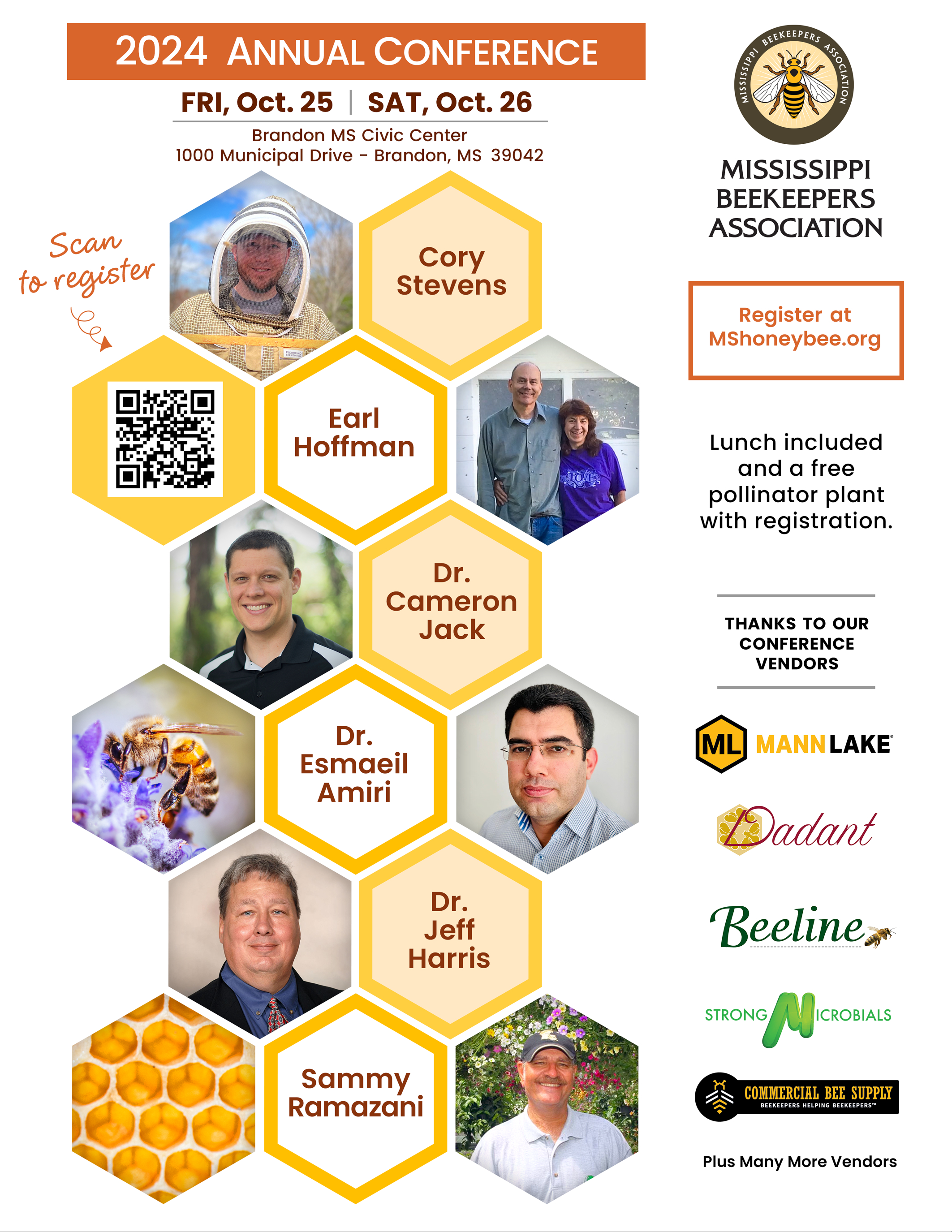 Mississippi Beekeepers Association 2024 Annual Conference