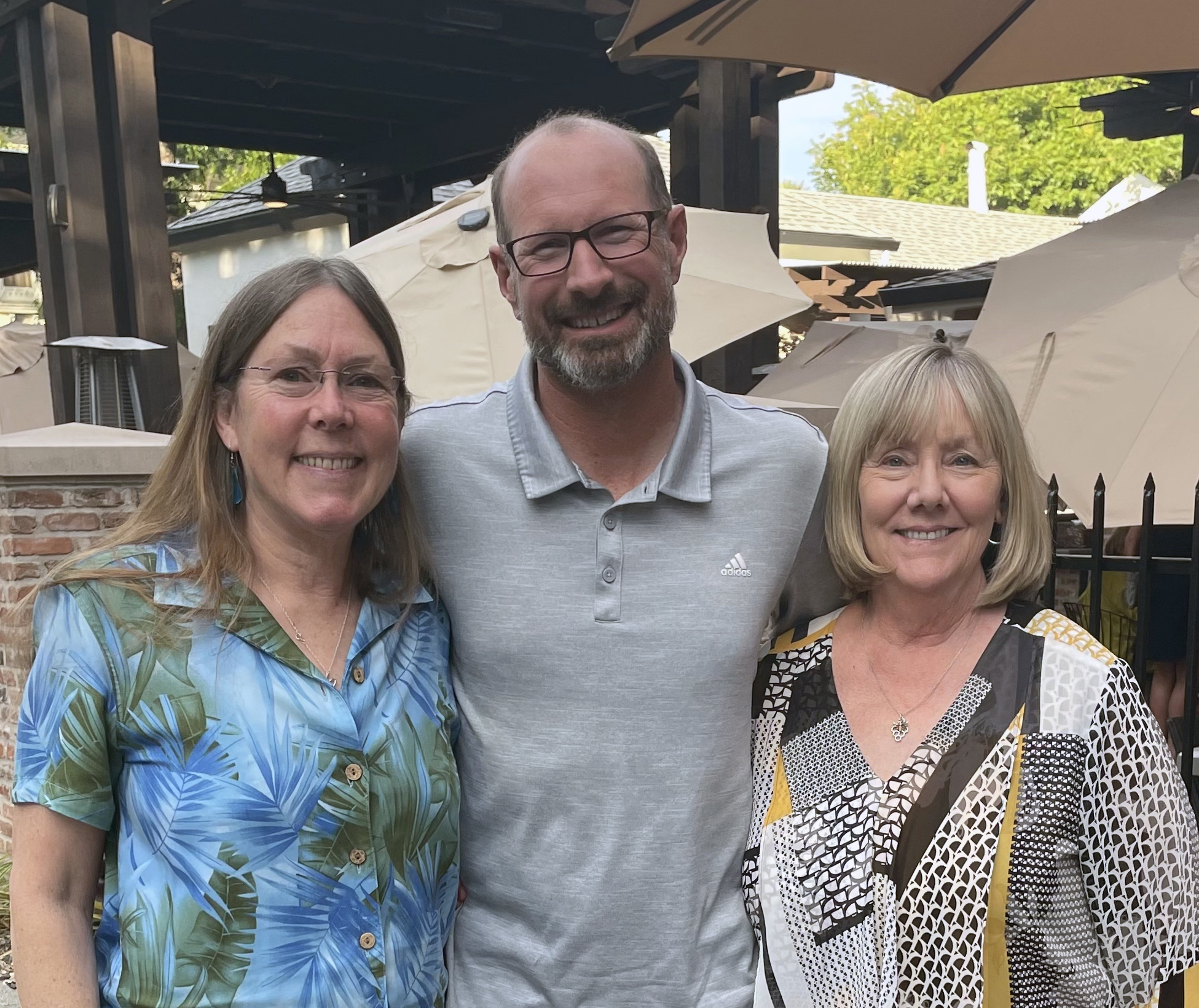 Sue Cobey, Buzz Landon, and Valeri Severson